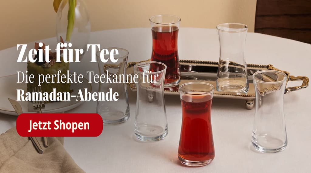 Zeit für Tee: Die perfekte Teekanne für Ramadan-Abende