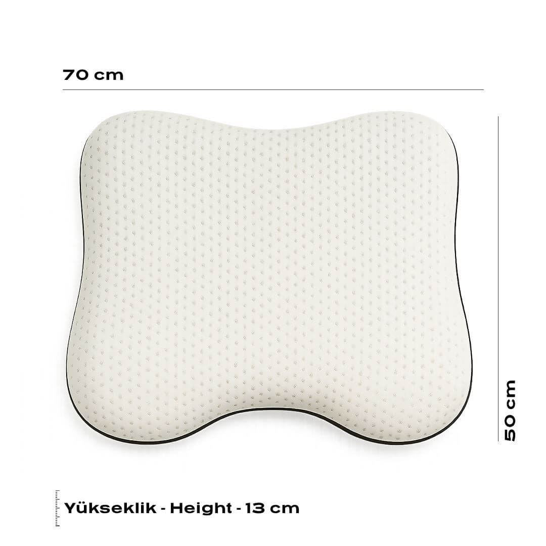 Nordic Schiller Pro Visco Anti-Schnarch-Kissen 55 x 40 cm