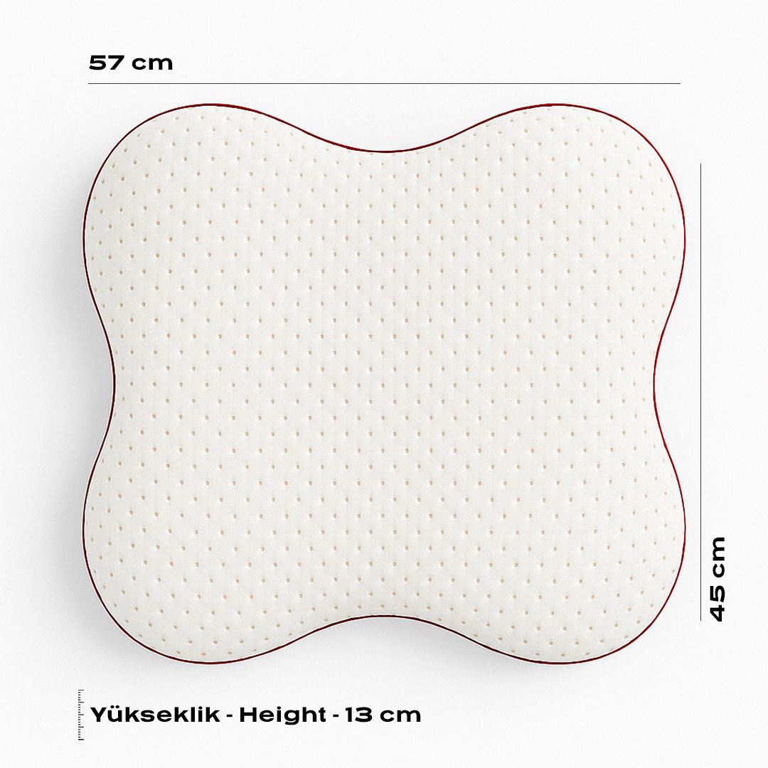 Nordic Schiller Pro Visco Schmetterlingskissen 55 x 35 cm