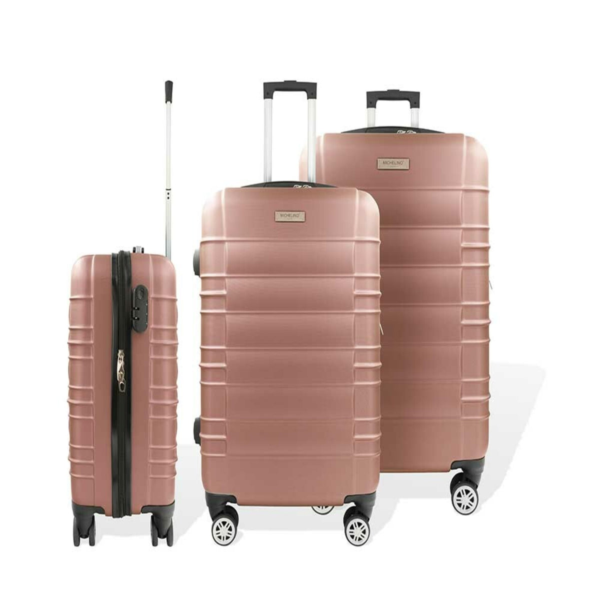 Hoffmanns 3-tlg. ABS Kofferset Travelstar - Alle Teile - 2