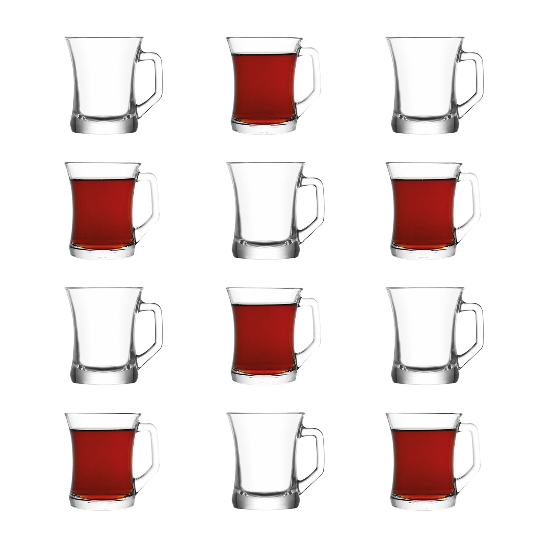 LAV Zen+ Tassen - 210 ml (7 1/2 oz), Alle Teile - 2