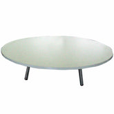 Schäfer Klapptisch Ø 90 cm Rund - Platzsparender Klapptisch für flexible Nutzung - Nordic Schiller