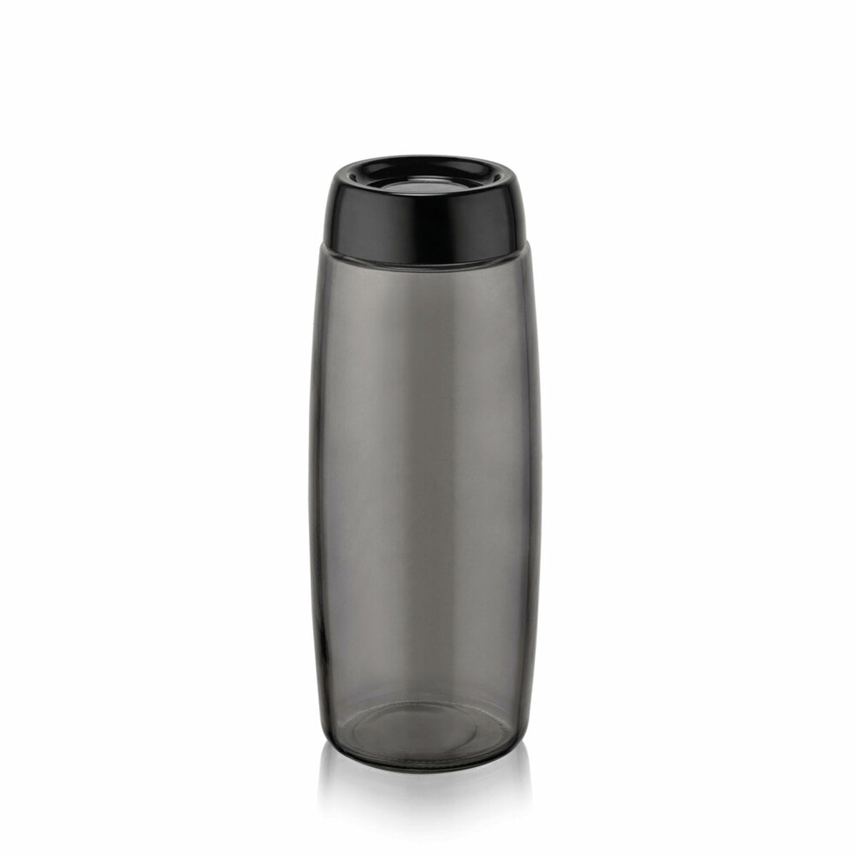 Michelino Tanja Vorratsglas Riffel&-Klarglas Anthrazit 1,6L