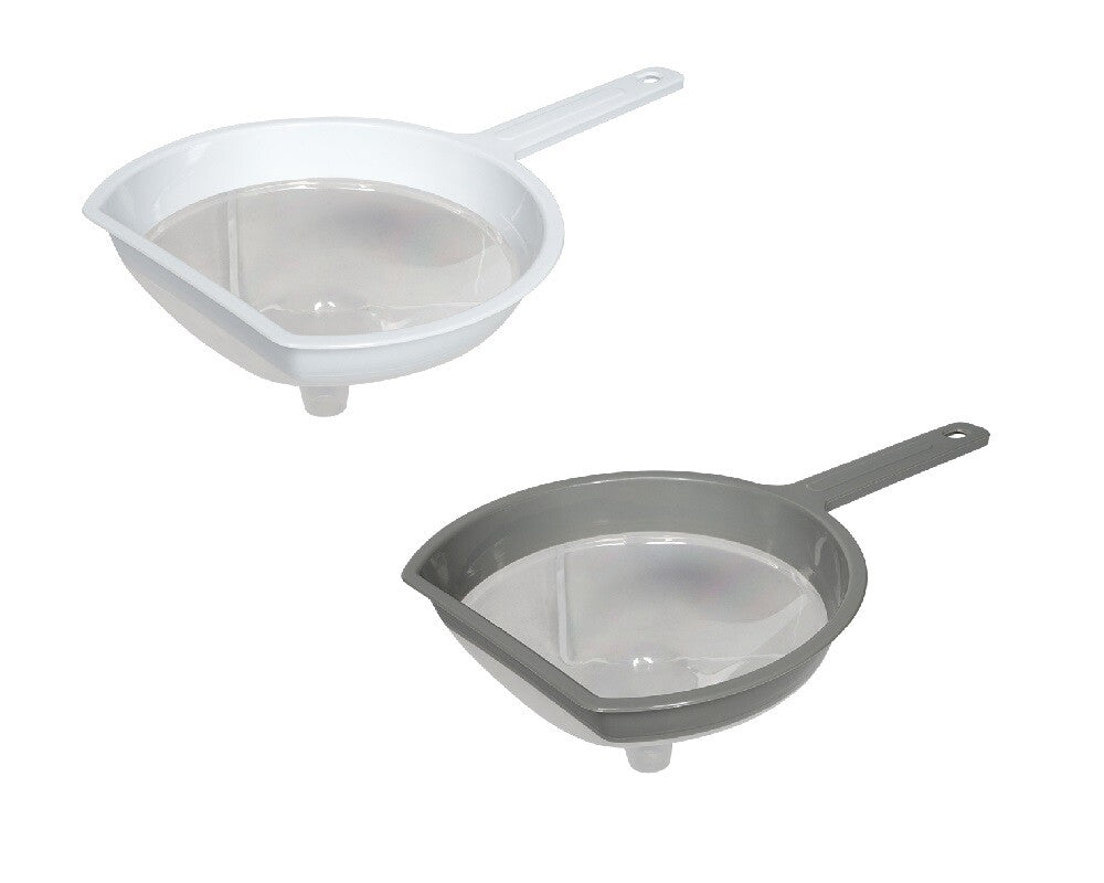 Michelino Trichter Silber mit Creme-Farbenem Griff