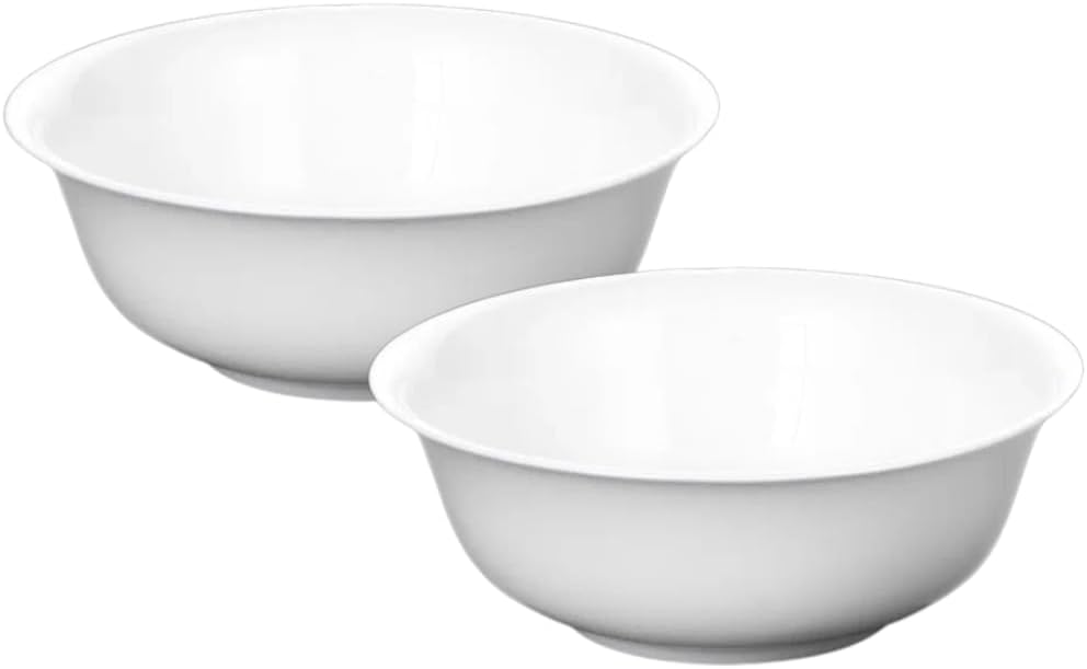 Wilmax Porzellanschale 700 ml 15 cm Weiß 2er Set WL-992004/A2