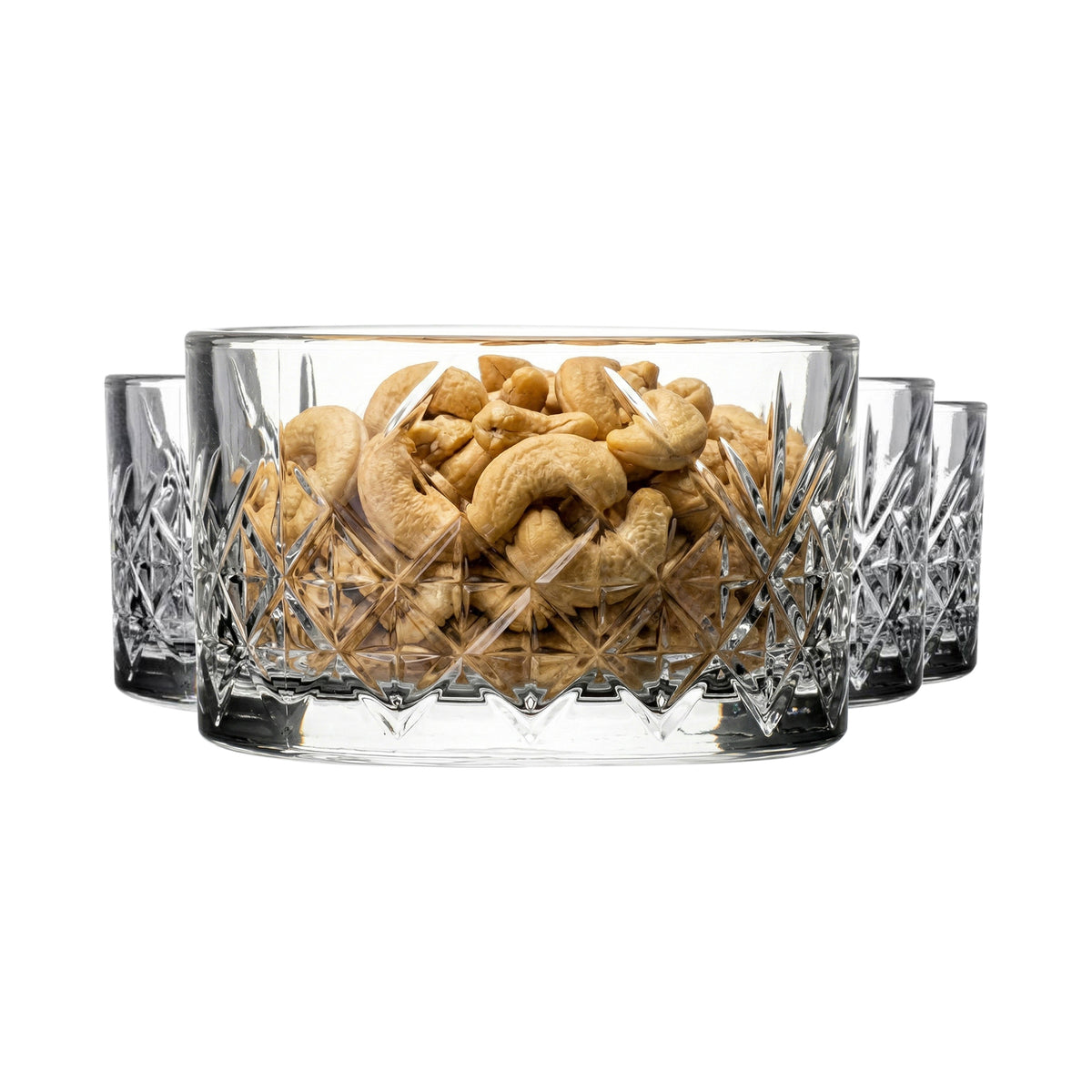 Pasabahce Timeless Glasschale 210 ml (7 1/4 oz) - 4-teiliges Set