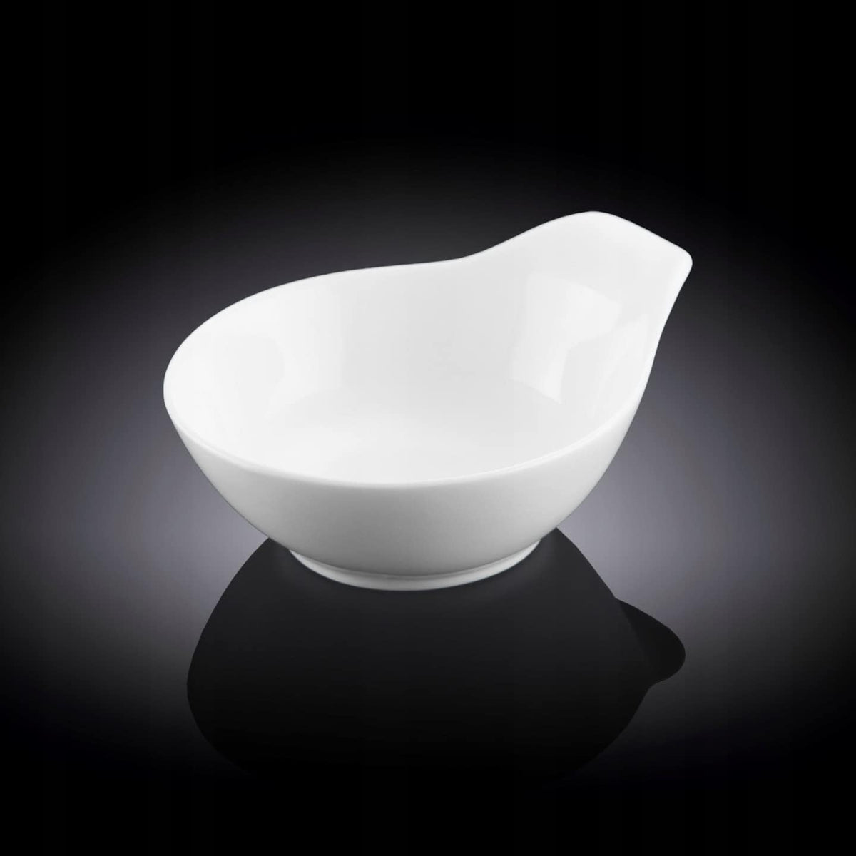 Wilmax Schale 190 ml 12.5 cm aus Porzellan, Weiß WL-992364/A
