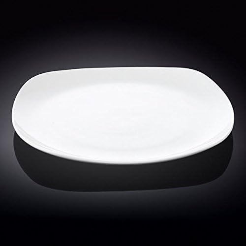 Wilmax Servierplatte 29.5 cm aus Porzellan, Weiß WL-991003/A