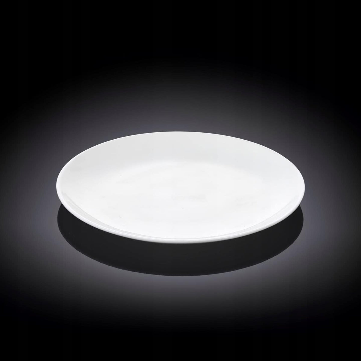 Wilmax Brotteller 15 cm aus Porzellan, Weiß