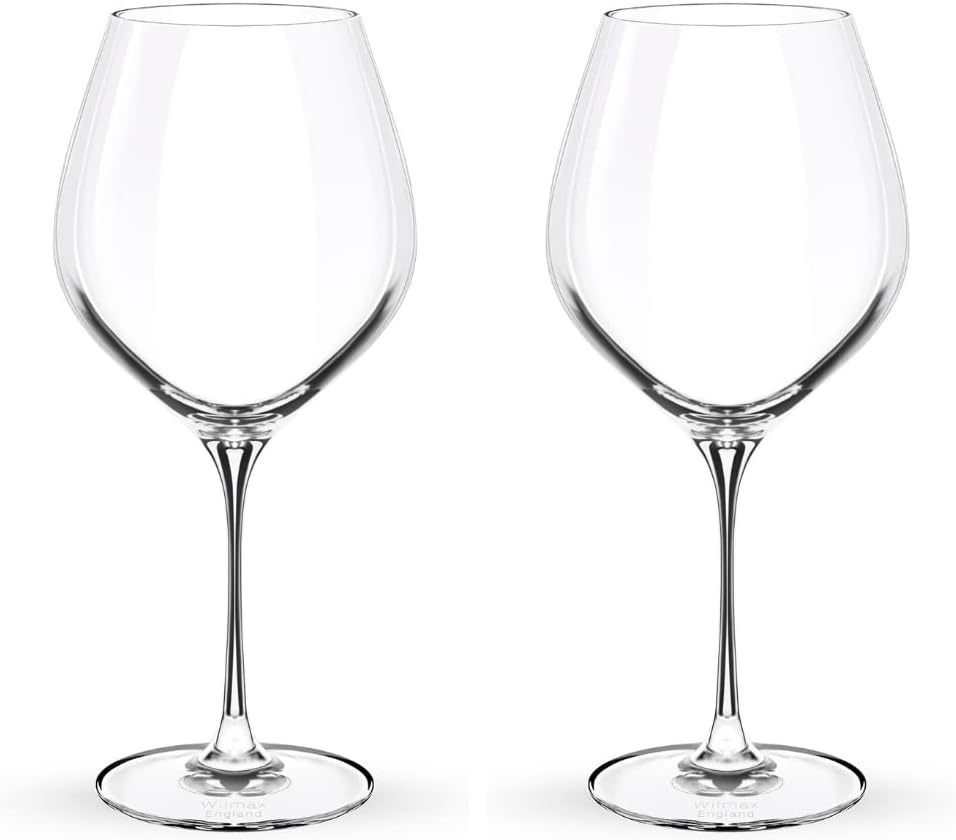 Wilmax Chardonnay Weinglas 800 ml Kristallglas Transparent 2er Set