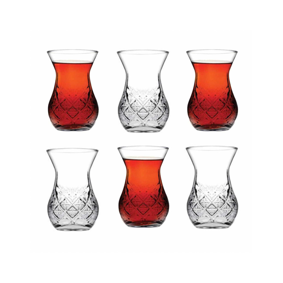 Pasabahce Timeless Teegläser 155 ml (5 3/4 oz) - 6er Set