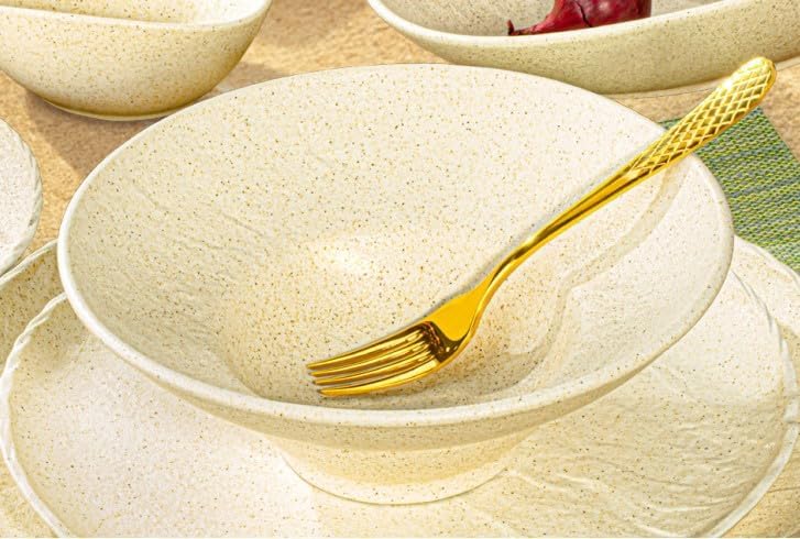 Wilmax Tiefer Teller 22.5 cm 1100 ml 2er Set Sandstone WL-661313/A2