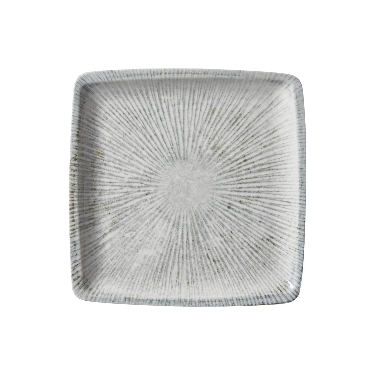 GÜRAL Arnim Orlando Professional Teller, Bone Porzellan, 19x19cm, quadratisch, flach, creme