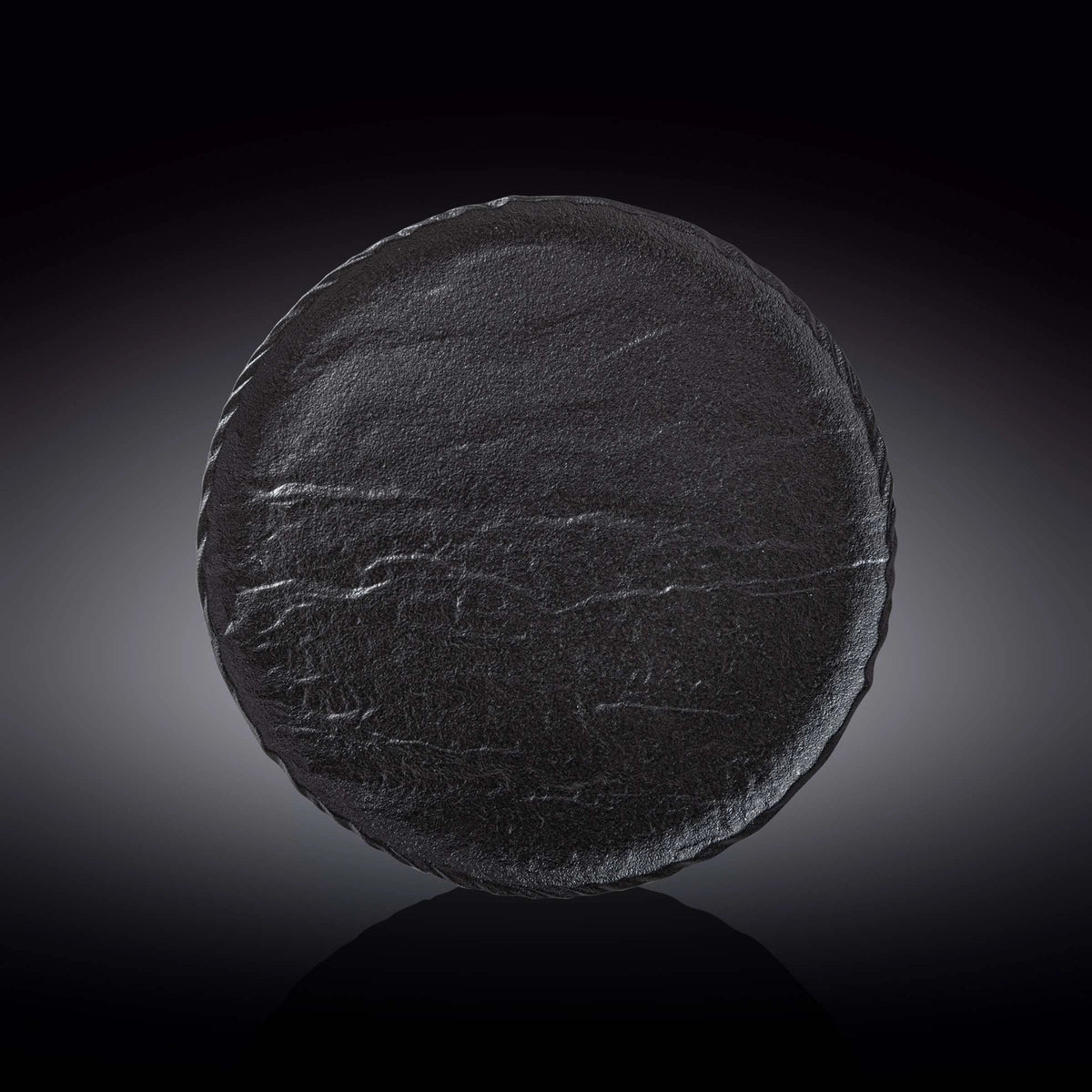 Wilmax Teller SlateStone Rund Schwarz 28 cm Porzellan WL-661127/A