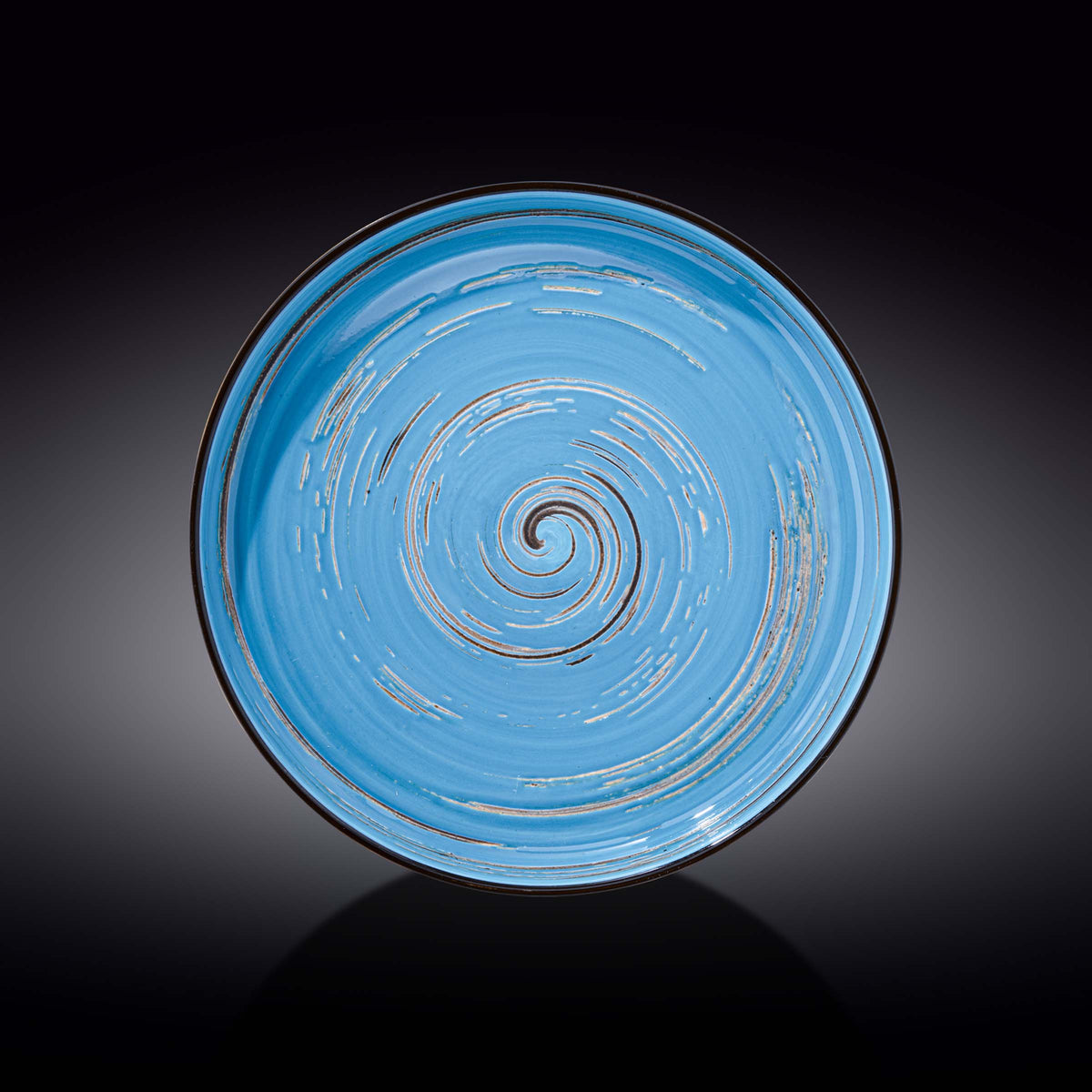 Wilmax Teller 28 cm Blau Porzellan WL-669620/A