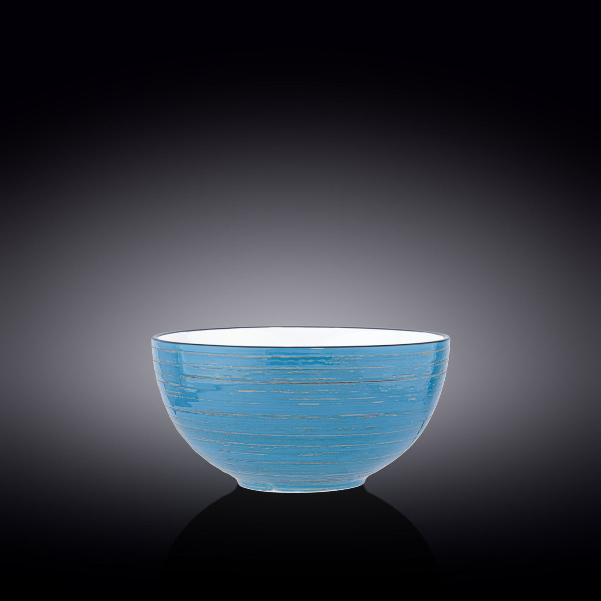 Wilmax Schale 1600 ml 19 cm Blau Porzellan WL-669632/A