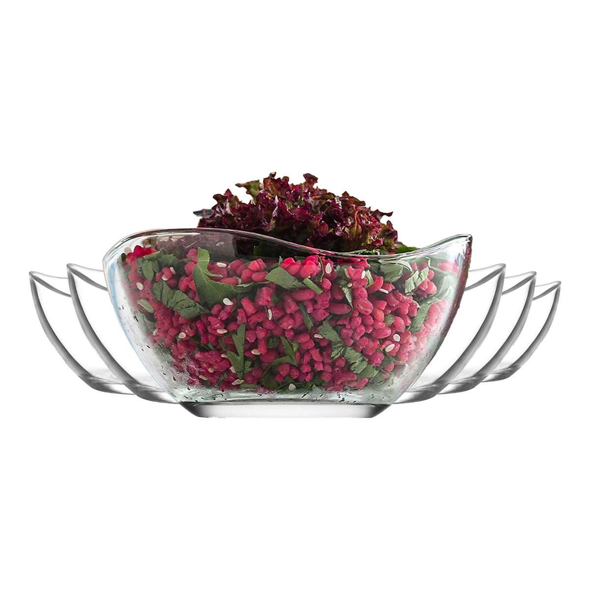 LAV Vira Glasschalen - 310 ml (10 1/2 oz), 6er Set