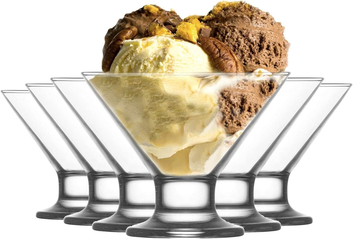 LAV Crema Dessertschale – 165 ml (5 1/2 oz), farbiges 6er Set