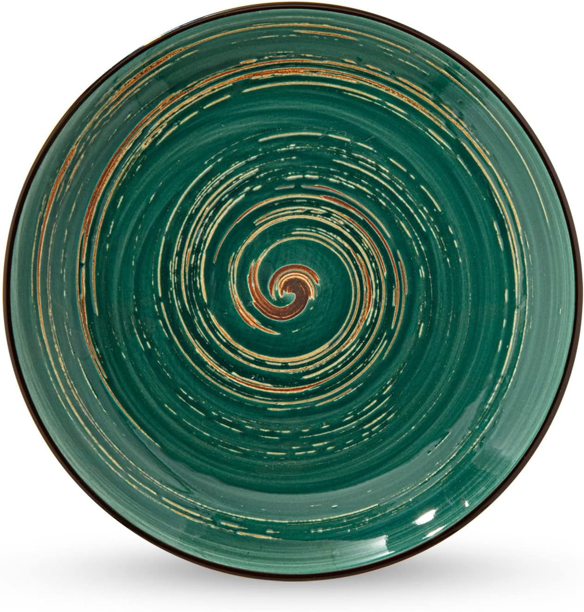 Wilmax Teller 20,5 cm Grün Porzellan 6er Set WL-669512/A6