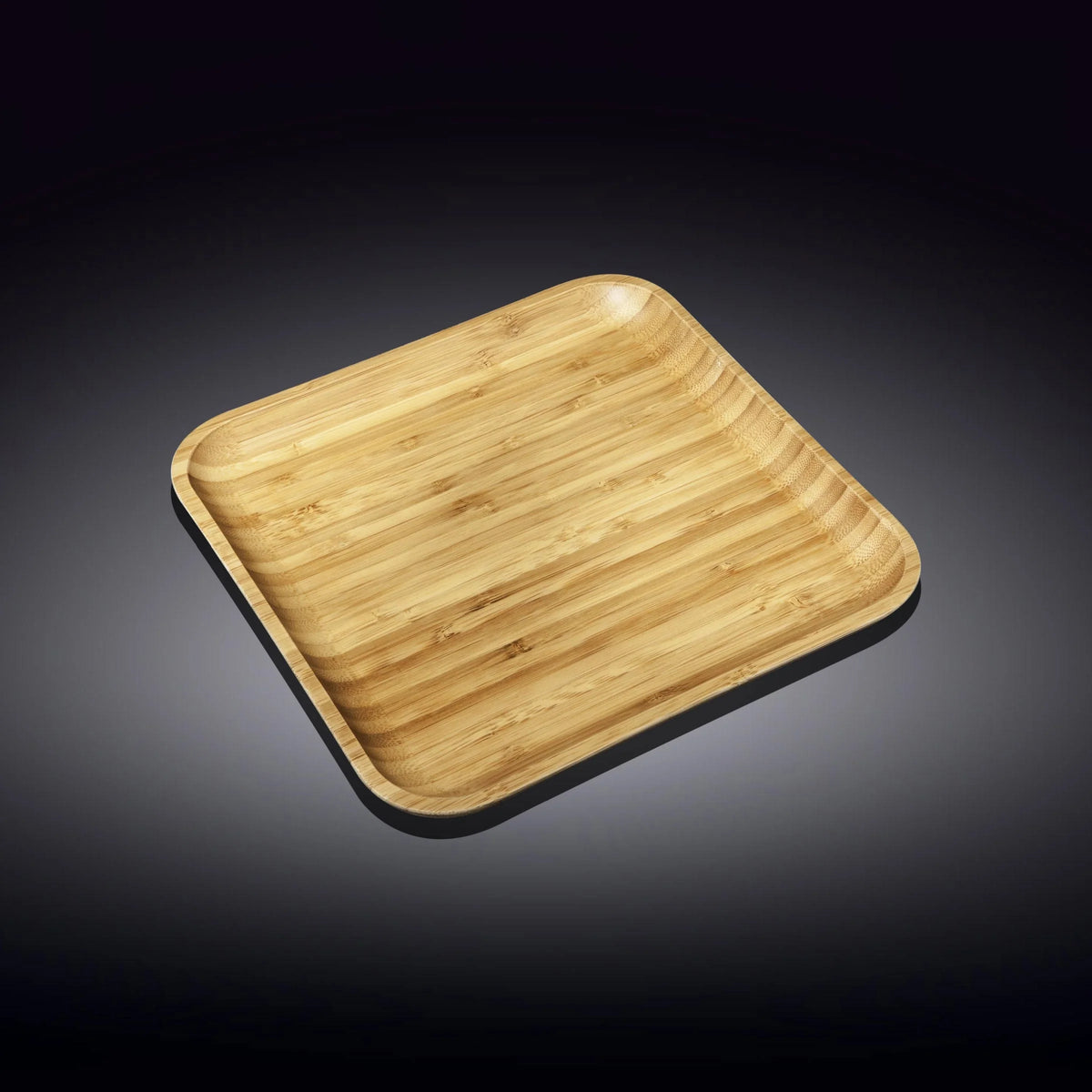 Wilmax Bambus Teller 25,5x25,5 cm Natur WL-771023/A