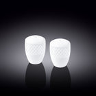 Wilmax Diamond Salz & Pfeffer Set Weiß Porzellan