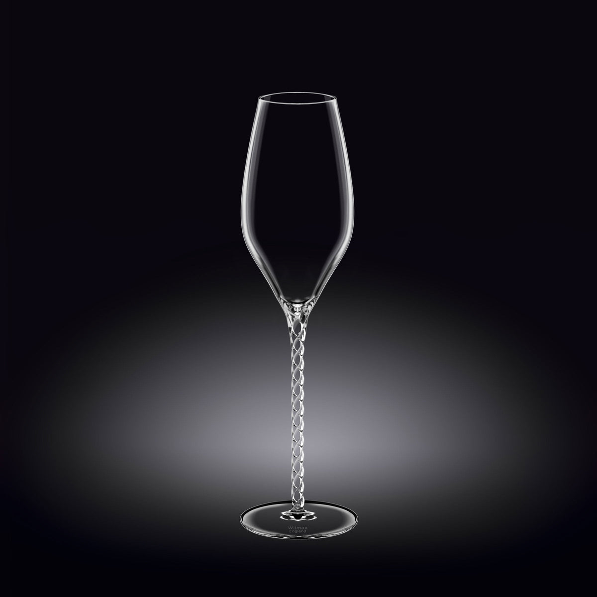 Wilmax Champagnerflöte 300 ml Kristallglas Transparent 2er Set WL-888104/2C