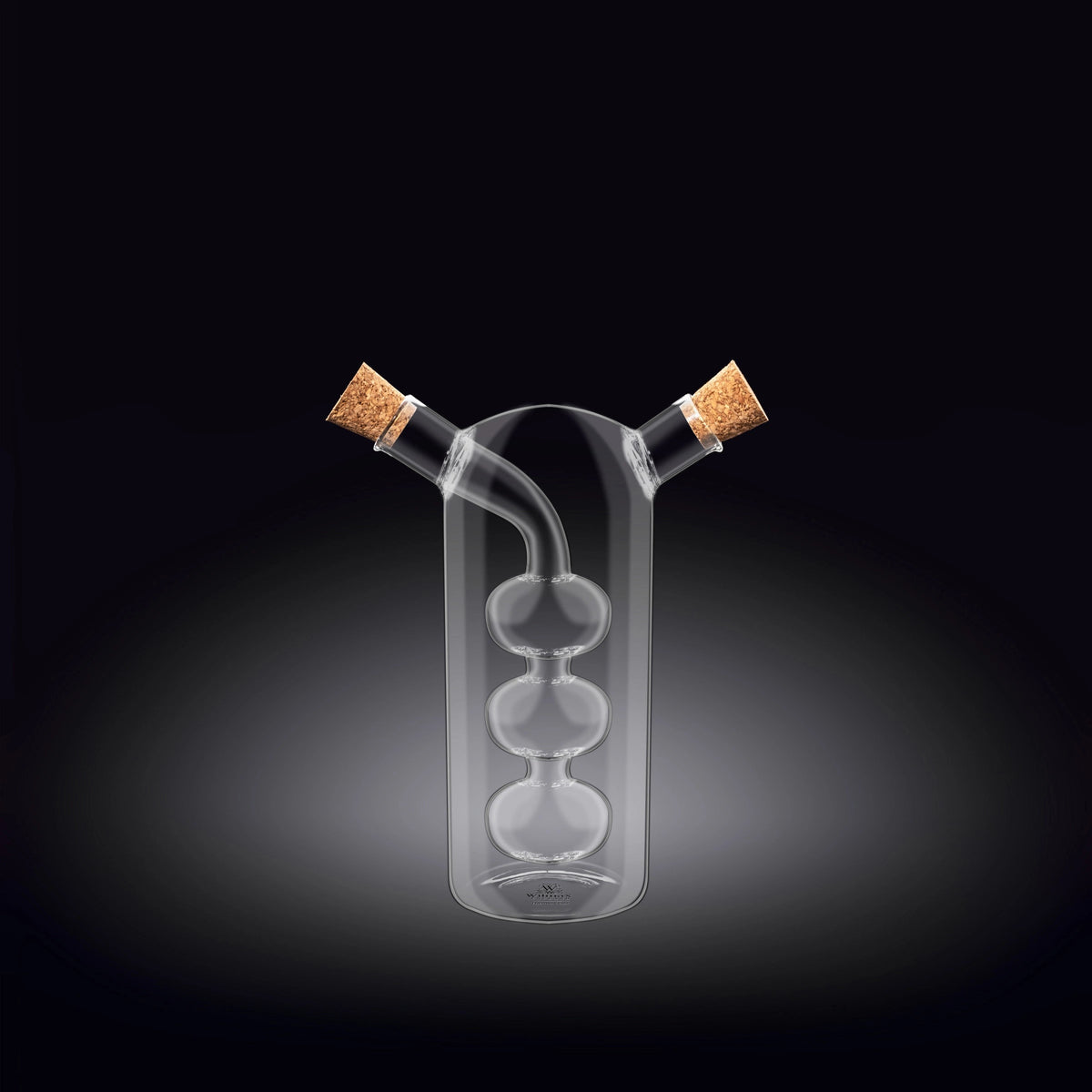 Wilmax Öl und Essigflasche aus Glas 300/60 ml