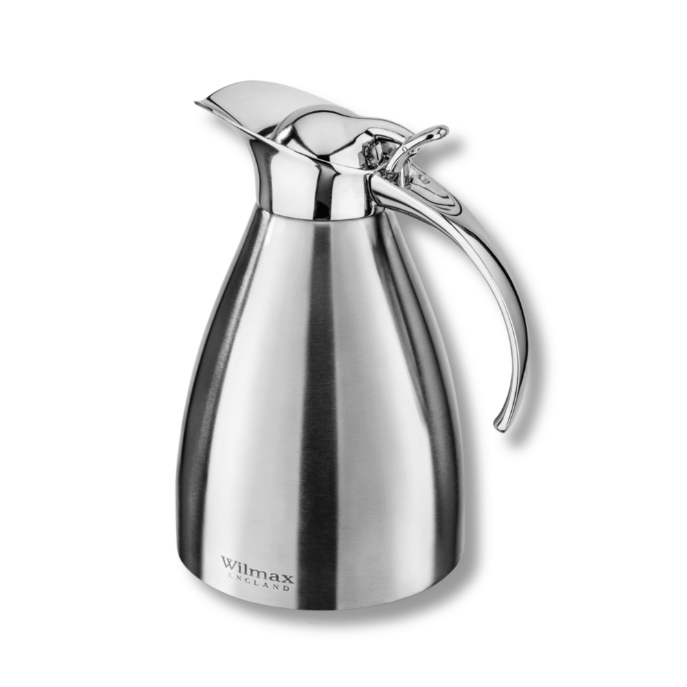 Wilmax Isolierkanne 1000 ml Edelstahl Silber WL-551002/1C