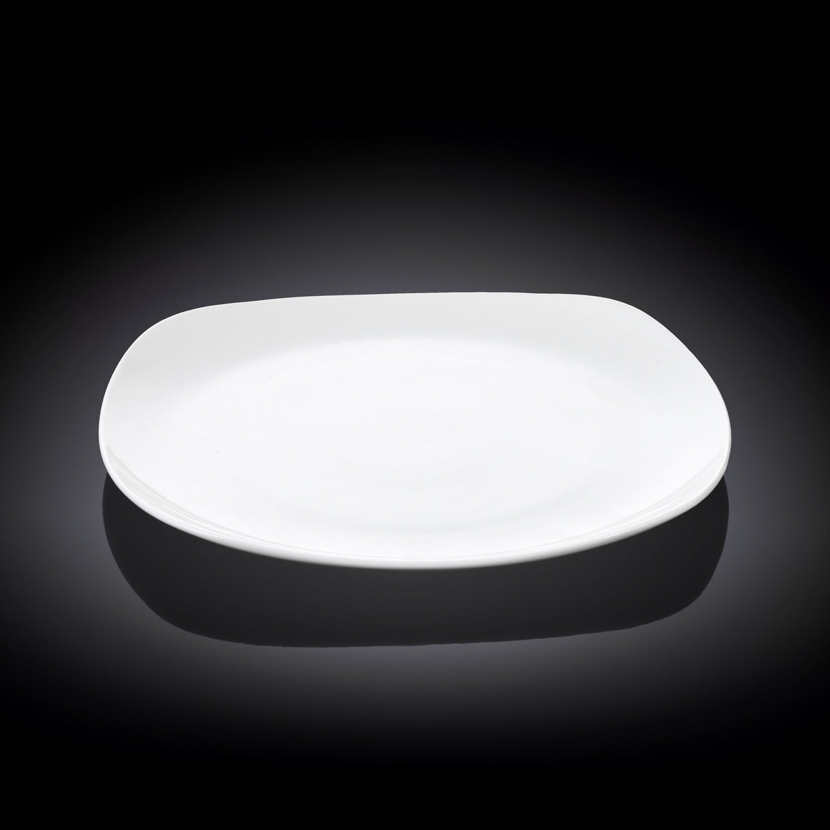 Wilmax Dessertteller 19.5 cm aus Porzellan, Weiß WL-991001/A