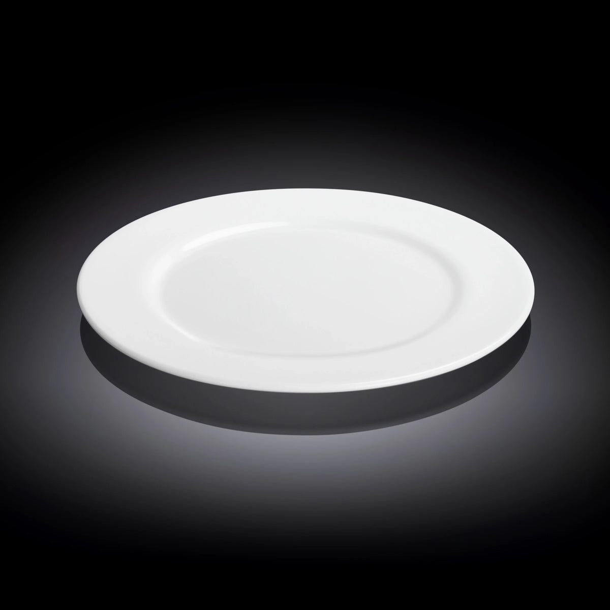 Wilmax Dessertteller 20 cm aus Porzellan, Weiß WL-991178/A