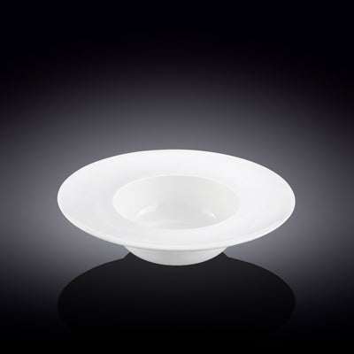Wilmax Tiefer Teller 22.5 cm 400 ml aus Porzellan, Weiß WL-991186/A
