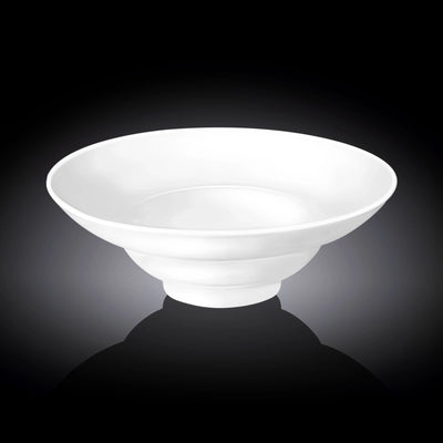 Wilmax Tiefer Teller 25 cm 470 ml aus Porzellan, Weiß WL-991272/A