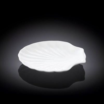 Wilmax Fischplate13 cm aus Porzellan, Weiß WL-992010/A
