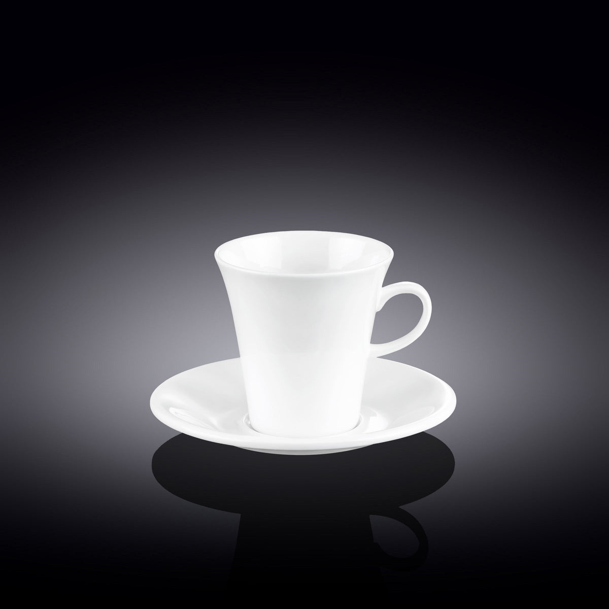 Wilmax Kaffeetassen mit Untertassen 2er Set 160 ml WL-993005/2C
