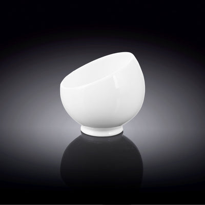 Wilmax Zuckerschale 8.5 x 9 cm Weiß Porzellan Olivia