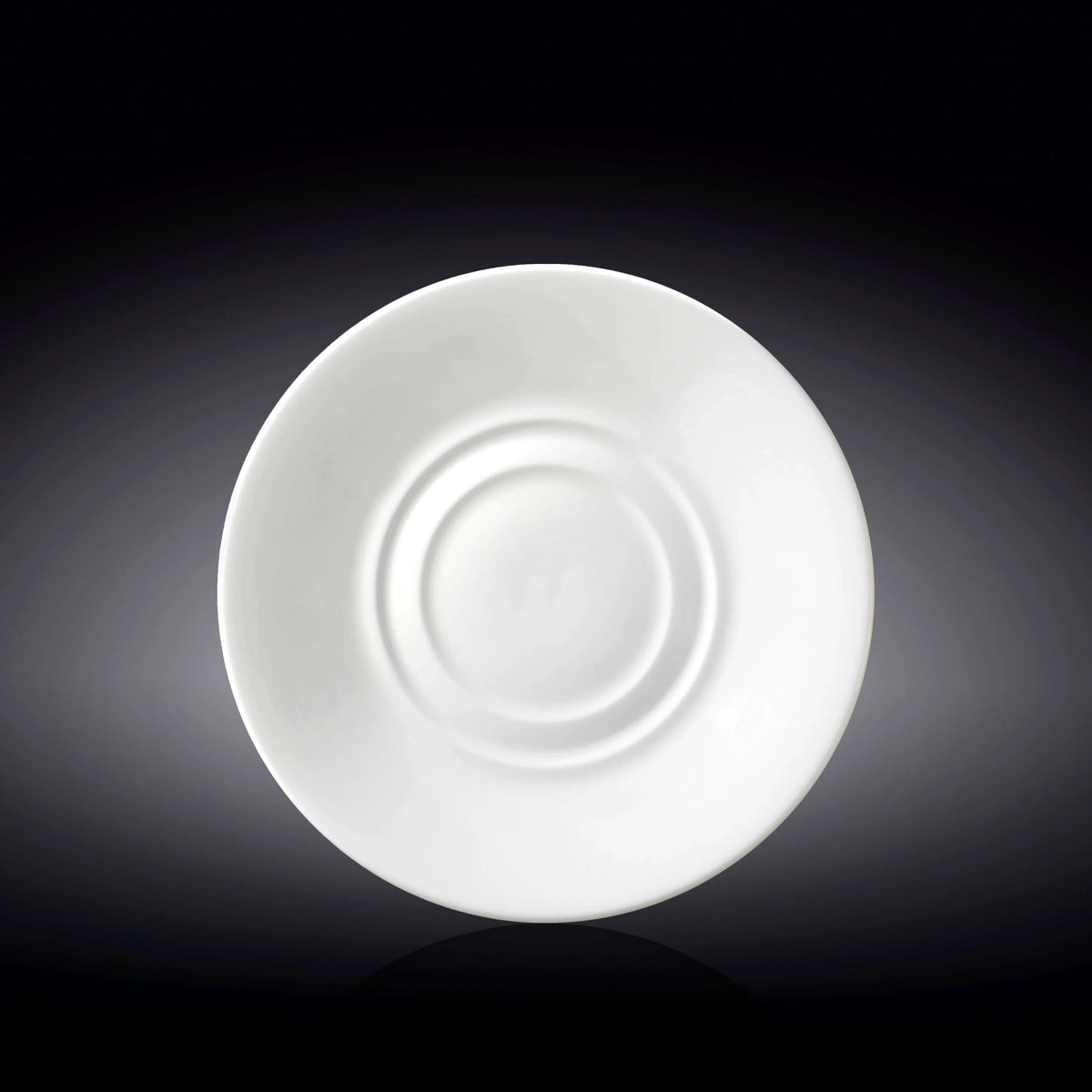 Wilmax Untertasse 15 cm Porzellan Weiß WL-996100/A