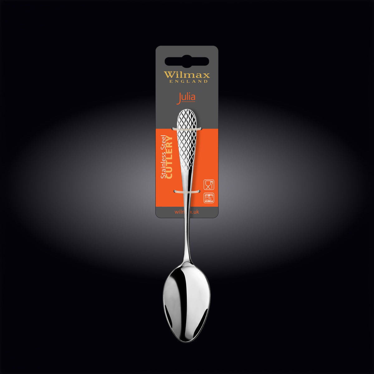 Wilmax Esslöffel 21 cm Edelstahl 2er Set WL-999202/2B
