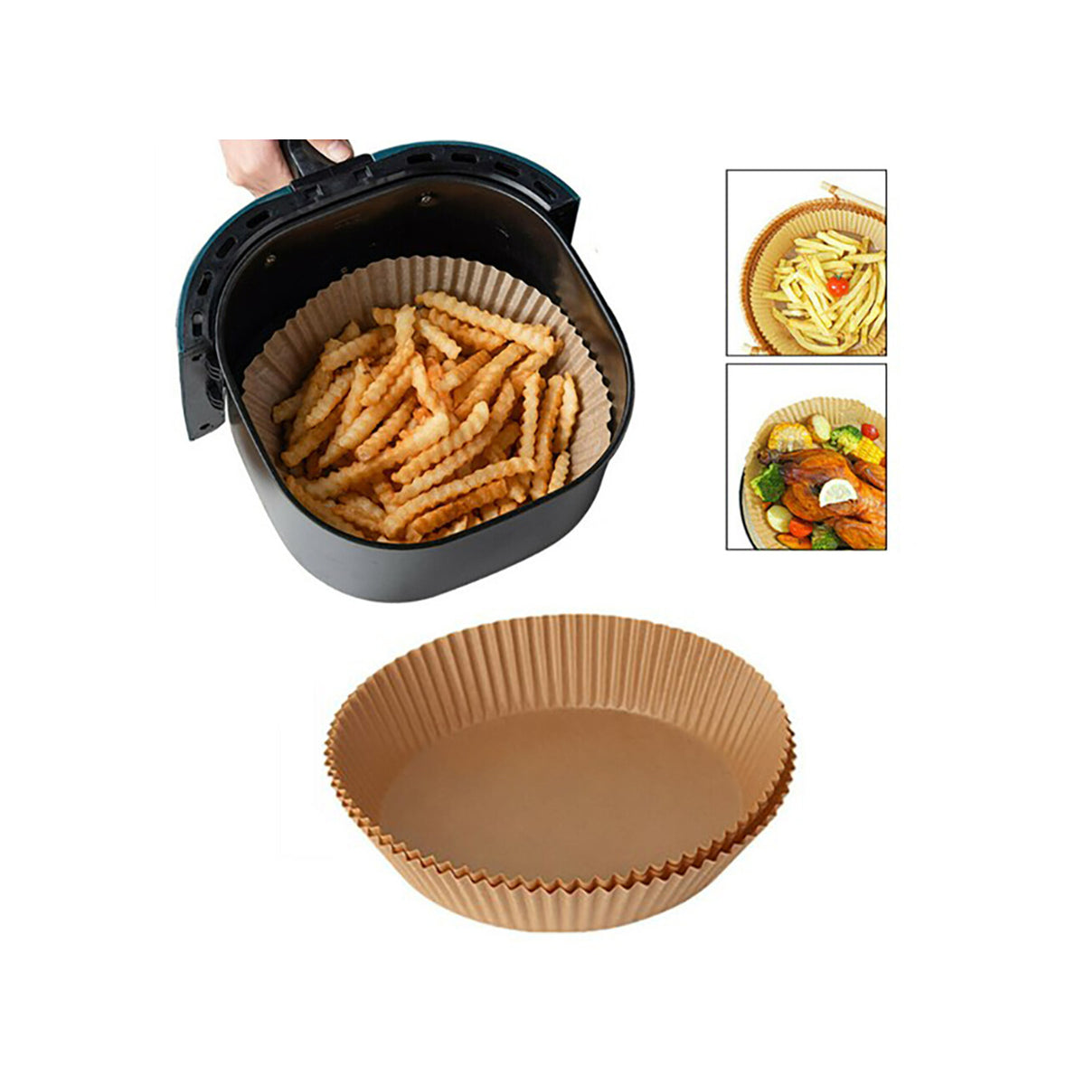 Michelino Airfryer Backpapier Ø 20 cm