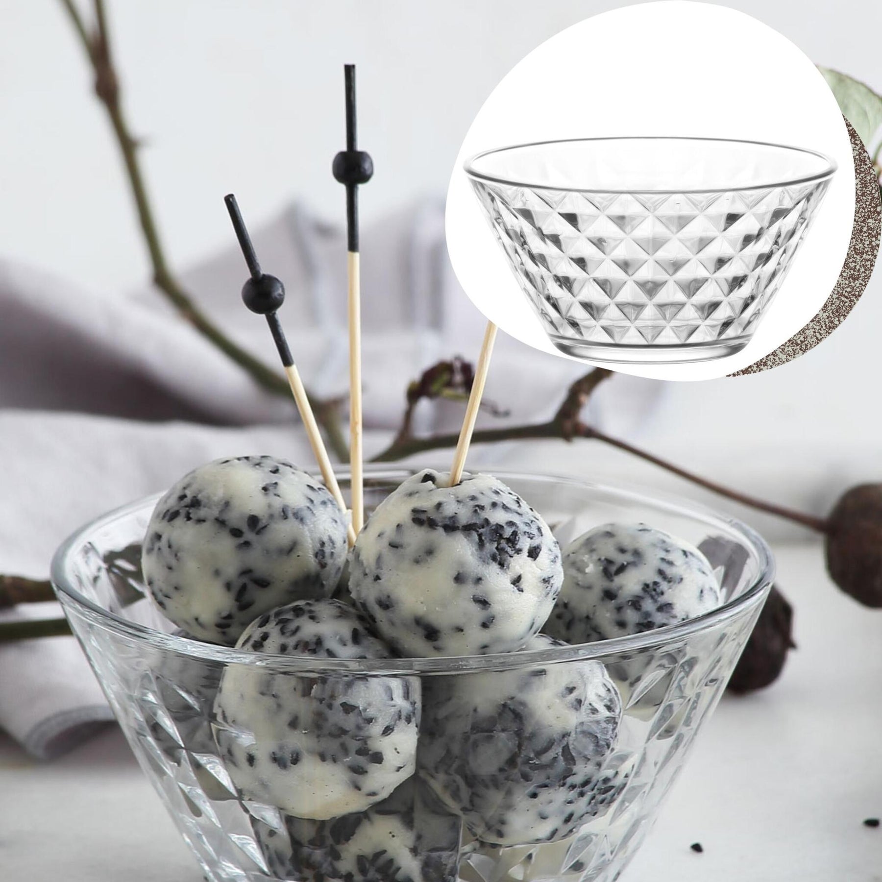 LAV Artemis Glasschalen – 330 ml (11 1/4 oz), 6er Set