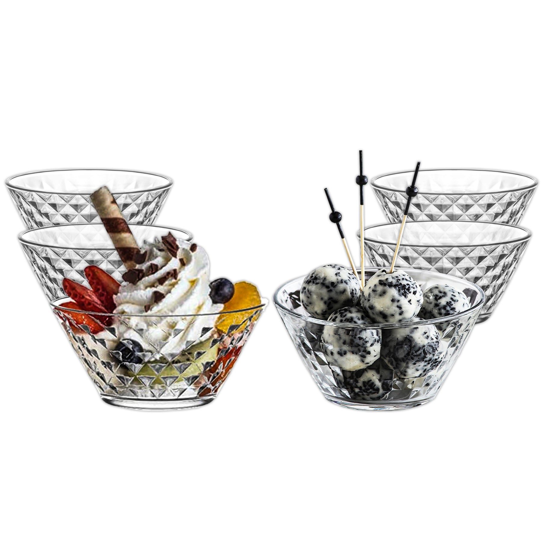 LAV Artemis Glasschalen – 330 ml (11 1/4 oz), 6er Set