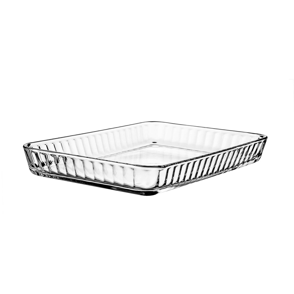 Pasabahce Borcam Rechteckige Auflaufform – 3800 ml, 40 x 27 cm
