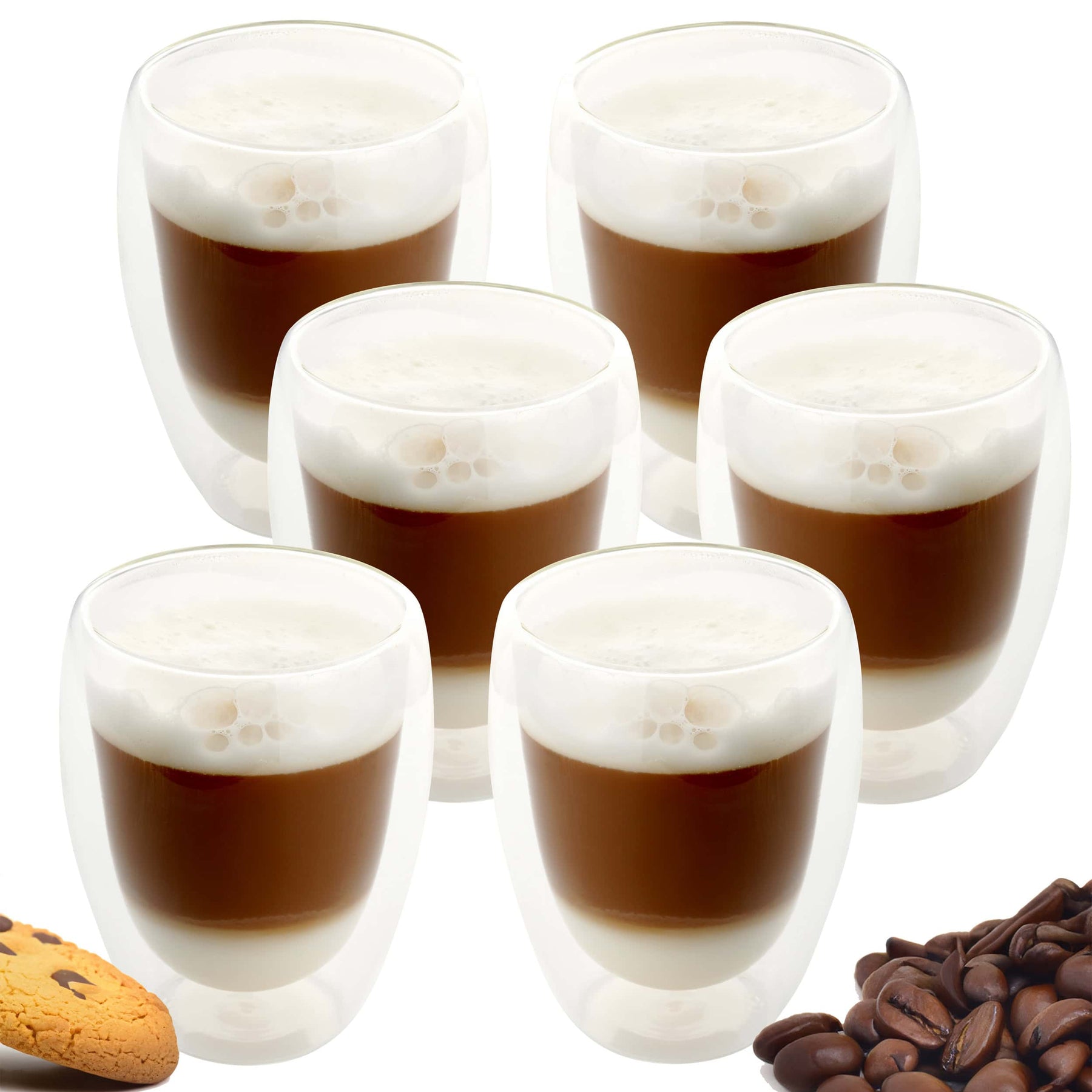 Nordic Schiller Doppelwandige Gläser – 350 ml, 2er Set