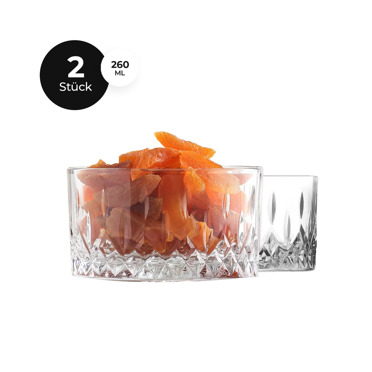 LAV Odin Glasschalen - 260ml - 2er Set