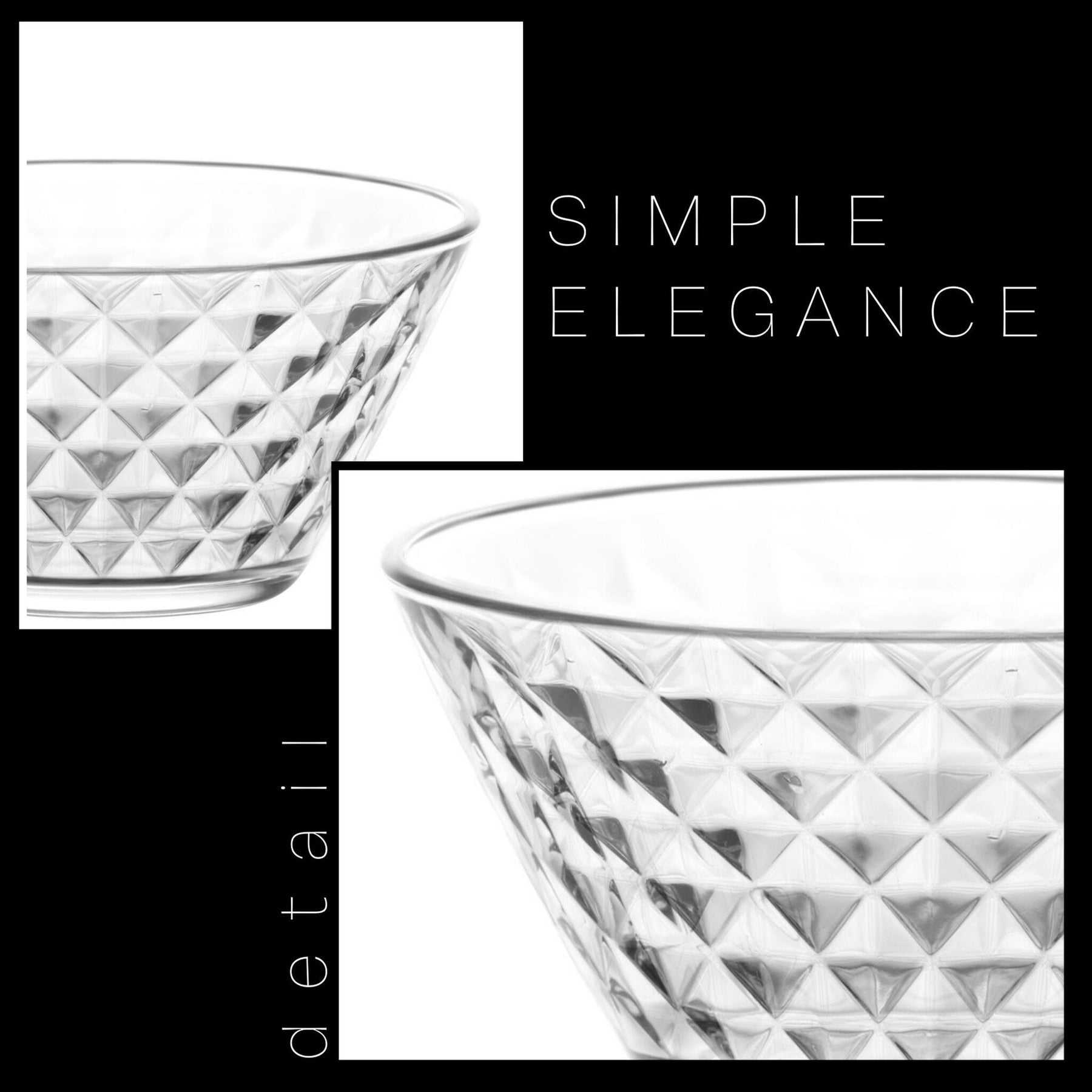 LAV Artemis Glasschalen – 330 ml (11 1/4 oz), 6er Set