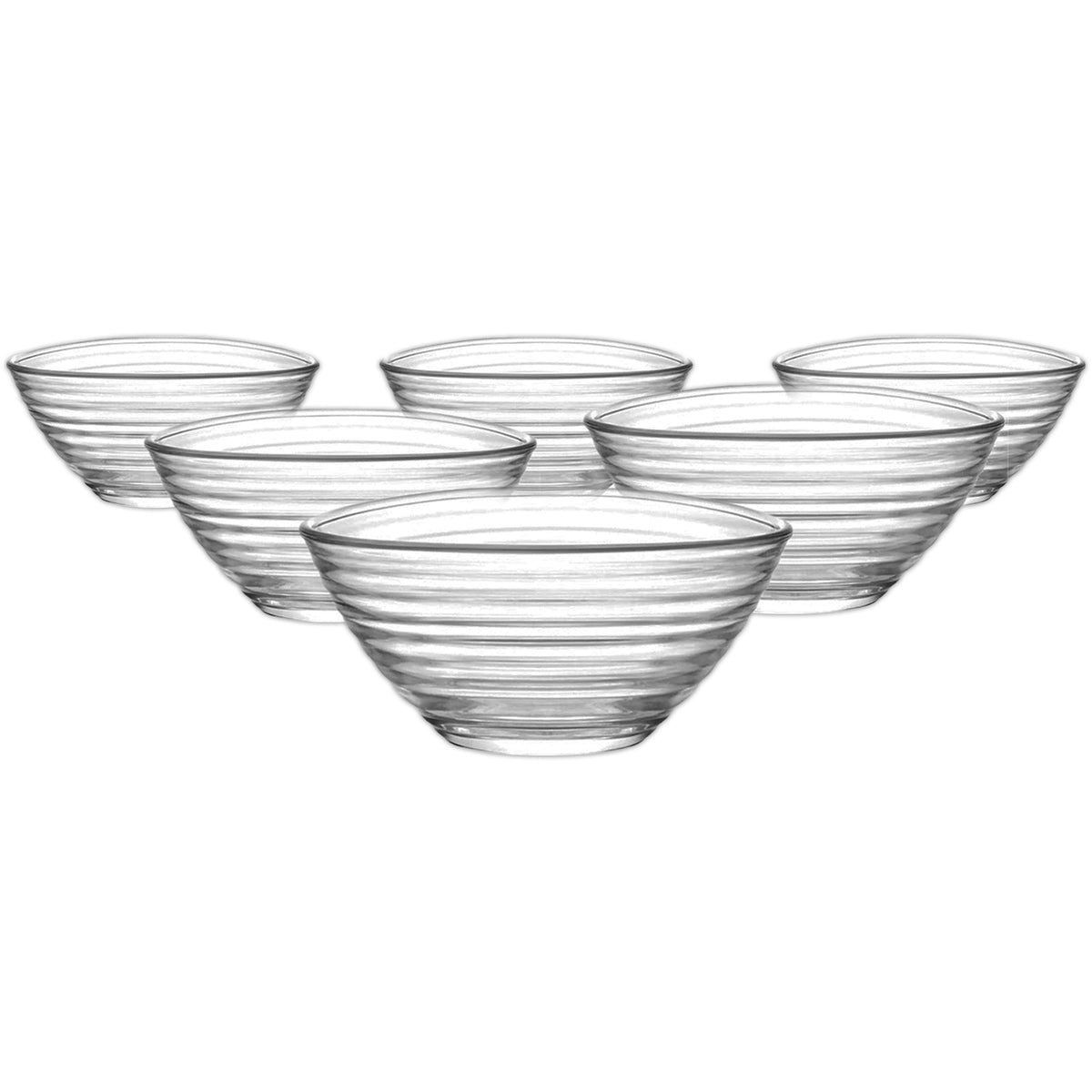 LAV Derin Glasschalen - 300 ml (10 1/4 oz), 6er Set