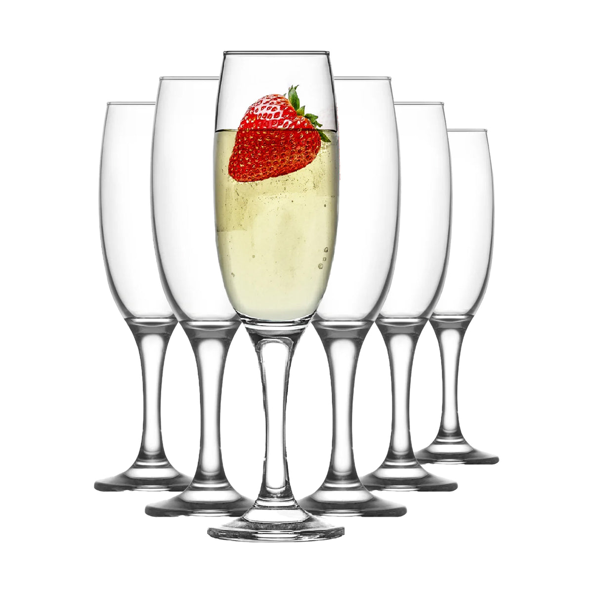LAV Empire Champagnerflöten 6er Set 220 ml