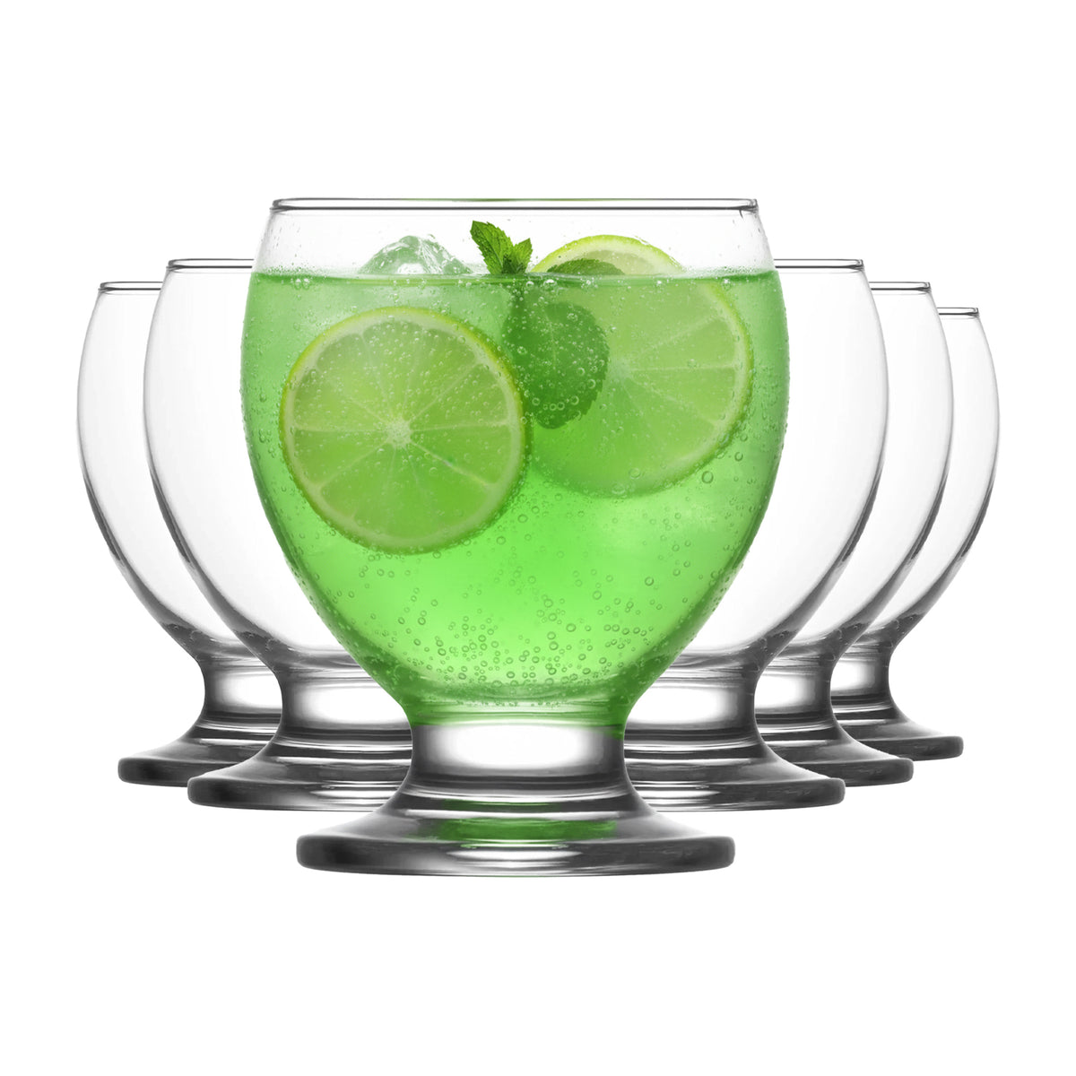 LAV Teo Softdrinkgläser - 250 ml (8 1/2 oz), 6er Set