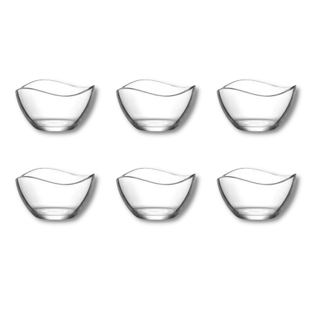 LAV Vira Mini Glasschalen - 65 ml (2 1/4 oz), 6er Set