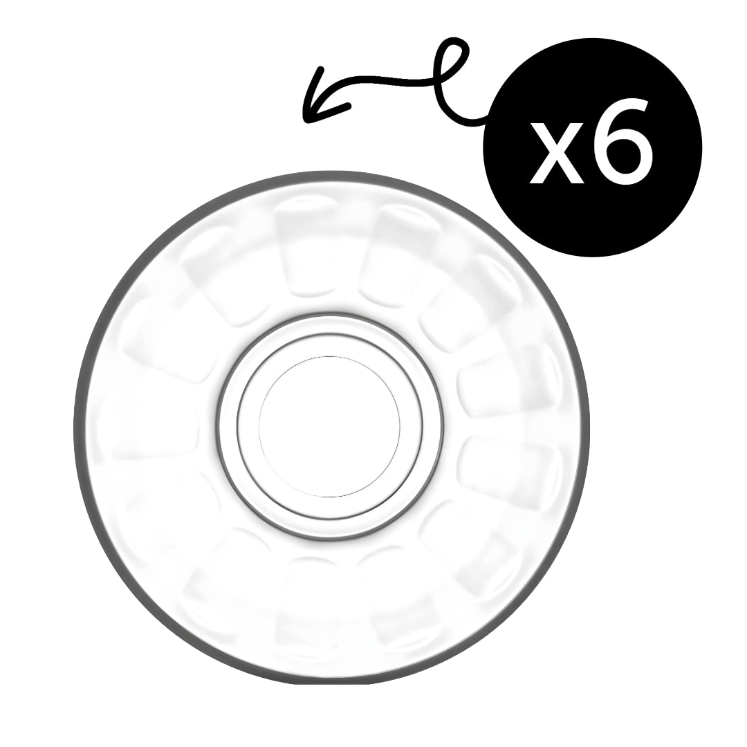 LAV Klasik Teeteller 102 mm - 6er Set