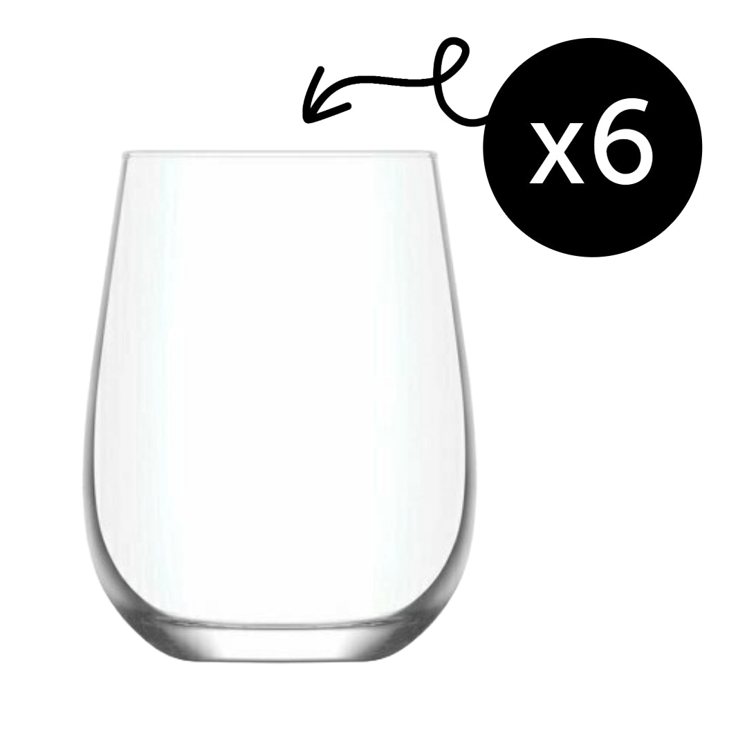 LAV Gaia Weingläser 475ml, 6er Set